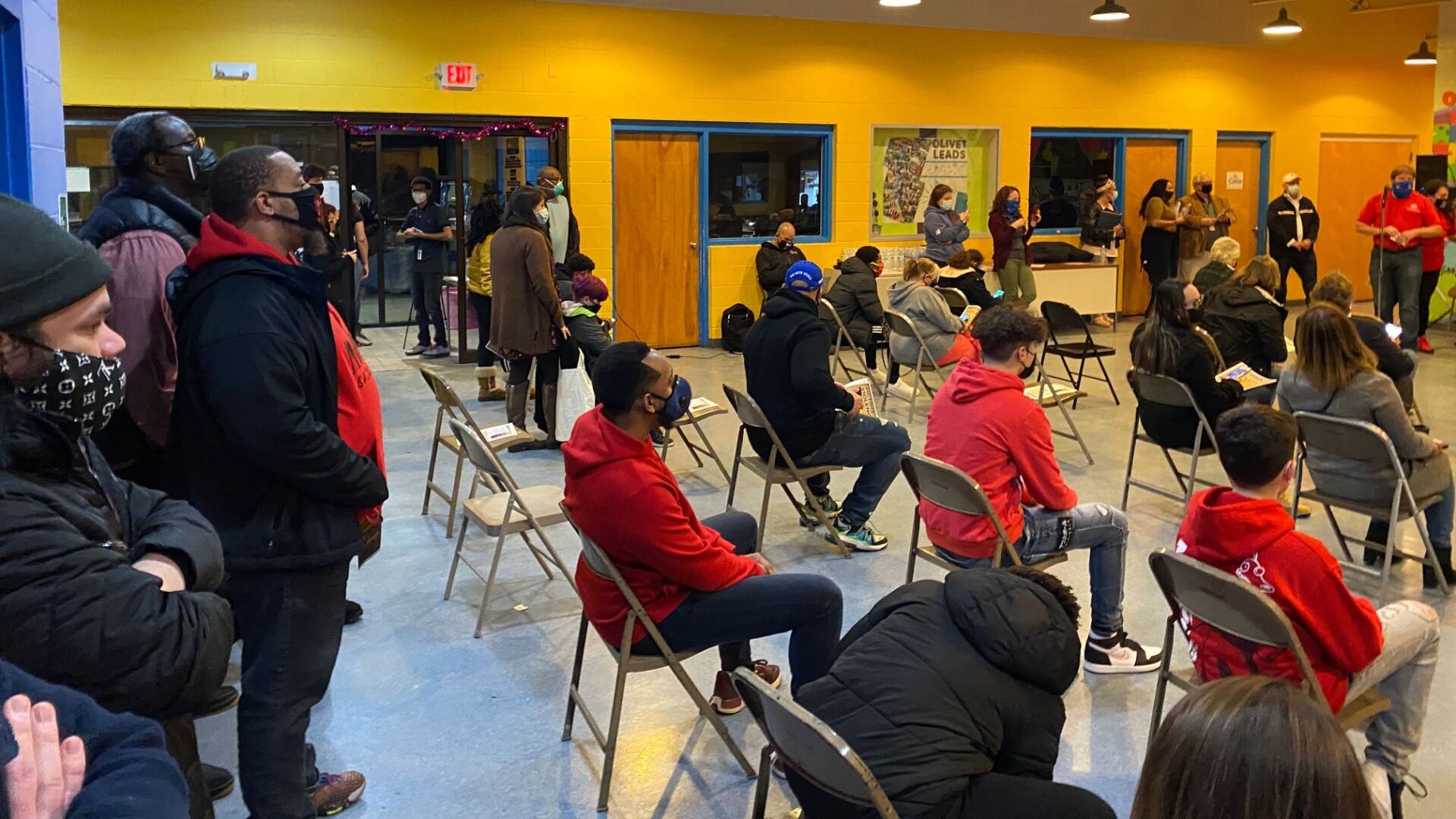 Discussion about youth violence in Reading